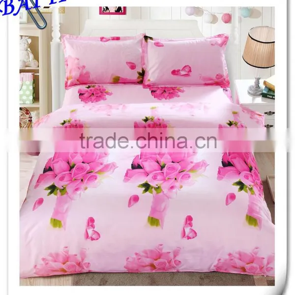 3D Reactive Printed 100% Cotton Quilt Cover Sets From China Manufacturer photo-3
