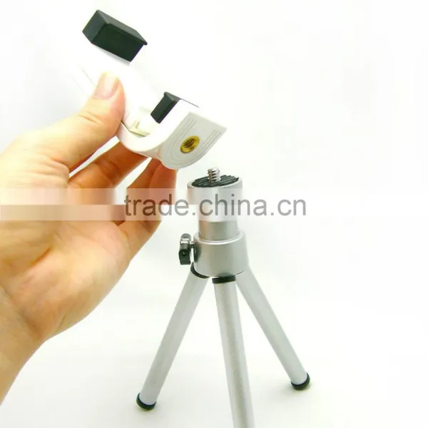 Brand New Extendable Cell Phone Holder Mini Tripod Bracket With 1/4" Screw For Mobilephones Width Between 53-75mm photo-5