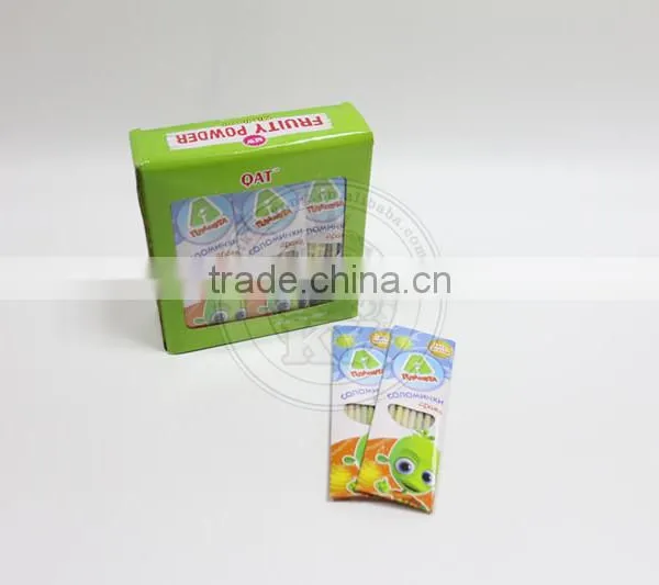 Plastic Tube Fruity Mini Ball Hard Sugar Straw Candy photo-4