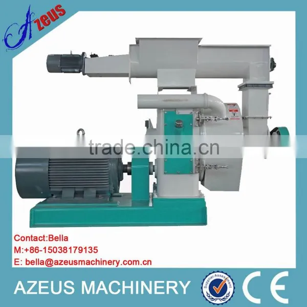 Gear Drive Ring Die Straw Pellet Machine photo-2