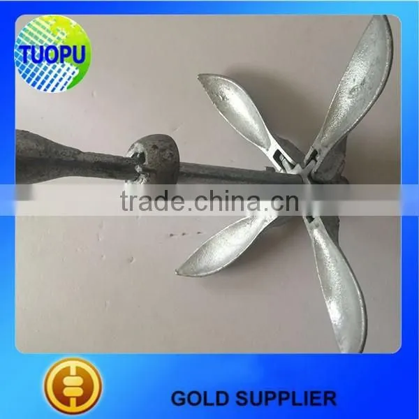 Hot Sale Hot Dip Galvanized Folding Anchor,carbon Steel4-fluke Folding Anchor,5 Pcs Folding Anchor Suit photo-2