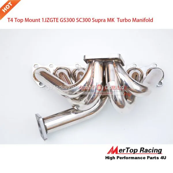 Mertop T4 TWIN SCROLL Turbo Manifold Fits Toyota 1JZ 1JZGE 1JZ JZA70 MK3 Engines photo-4