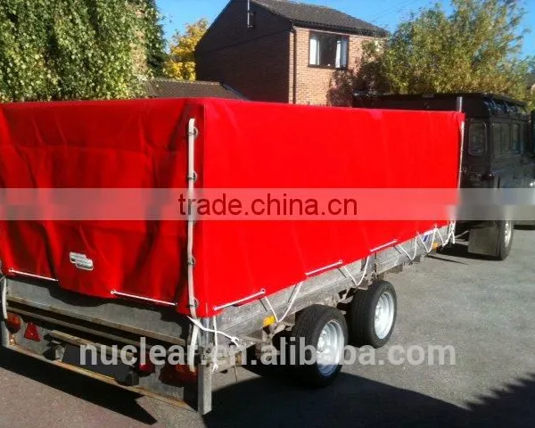 Heavy Duty PVC Tarpaulin for Truck Cover/ Truck Side Curtain photo-4