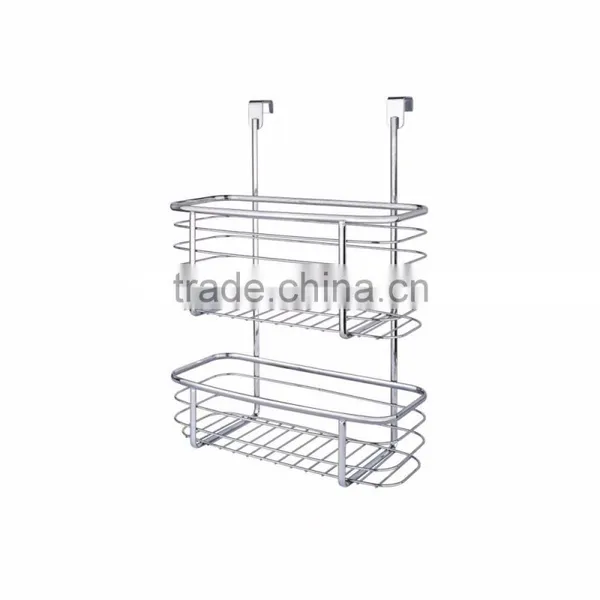 Wholesale Double Layers Kitchen Over The Cabinet Door Storage Basket photo-2