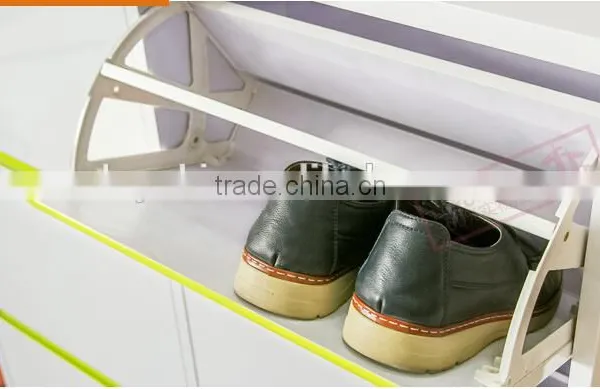 Wooden Shoe Storage Cabinet Design MDF Cabinet With 3 Drawer Fashion Morden Home Furniture for Living Room Shoe Storage photo-5