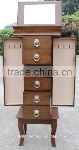 MDF/WOODEN JEWELRY ARMOIRE photo-2