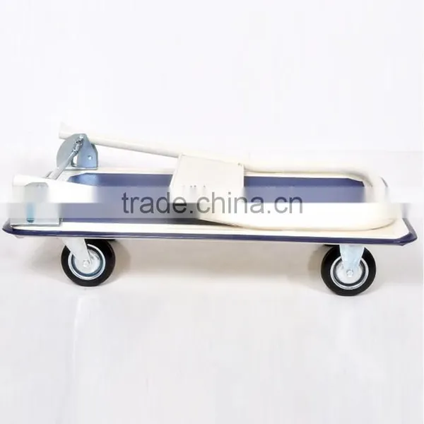 Wholesale High Load Capacity Stainless Steel Four Wheel Folding Trolley Cart photo-2