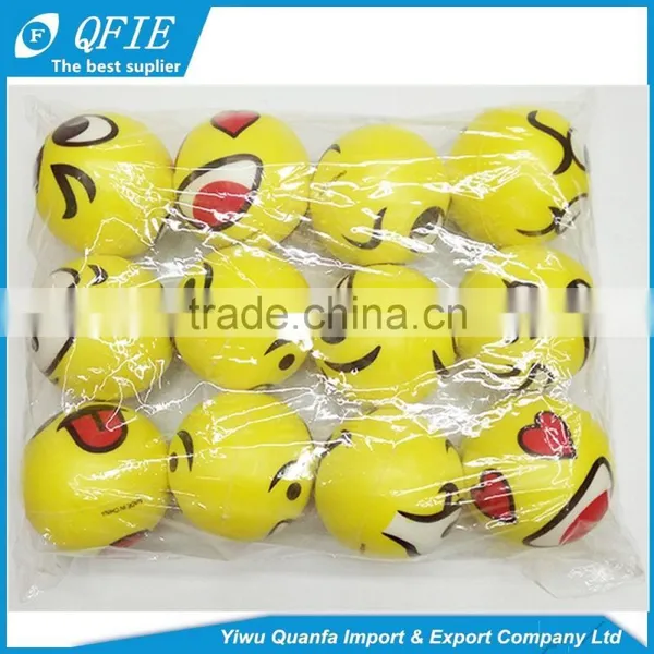 Wholesale Soft 5cm Custom Emoji Small pu Soccer Ball Toy for Kids photo-4