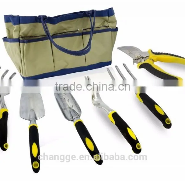 kids garden tool set with bag