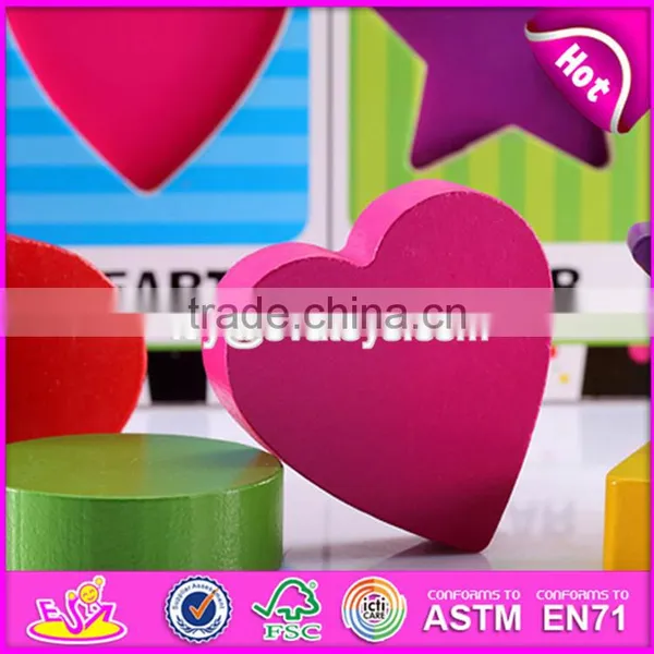 2017 New Design Children Educational Wooden Blank Puzzle Pieces W14A165 photo-5