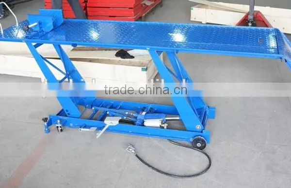 1000lbs Motorcycle Pick up Lift Table With Air Pump photo-3