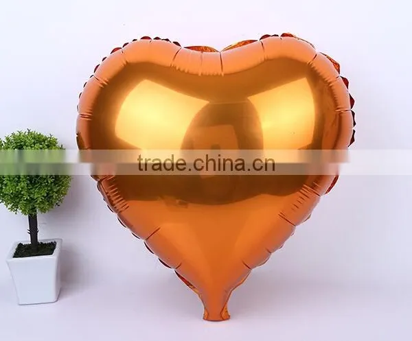 Metallic Heart Shape Helium Inflatable Foil Balloons Party Decoration Foil Balloons Wholesale photo-6