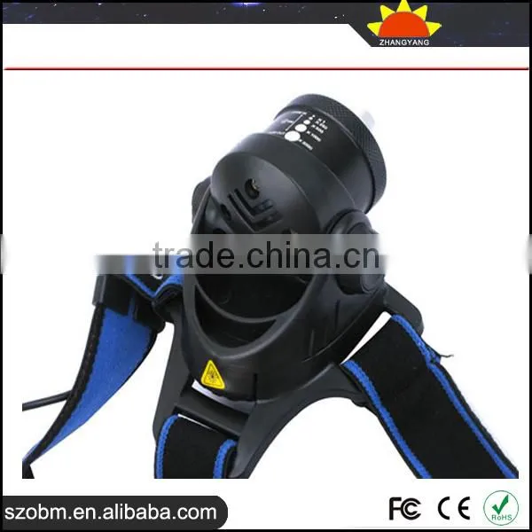 A9 High Power 10W Adjustable Zoom Headlamp 800LM XML T6 LED Headlight photo-4