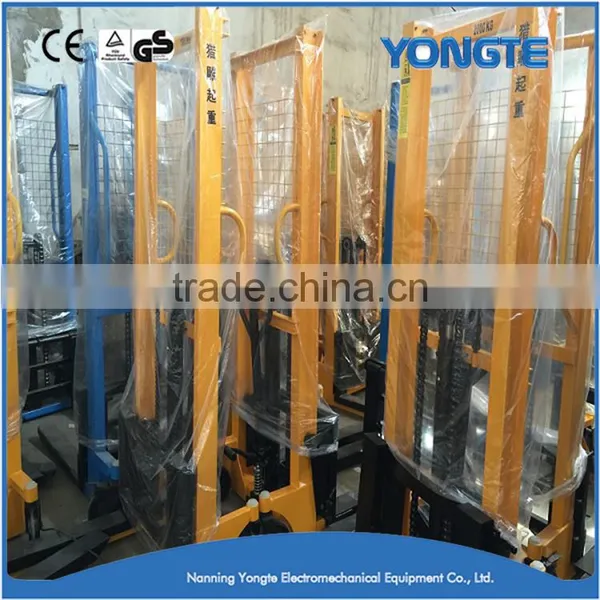 Manual Hydraulic With Foot Pedal Lifting Stacker photo-5