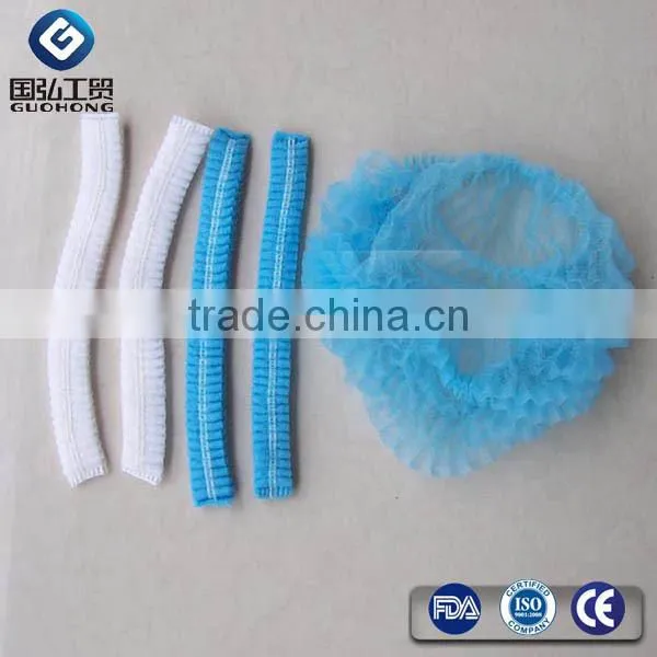 Colorful 19'' 20'' 21'' PP Non Woven Round Mop Mob Bouffant Disposable Cap