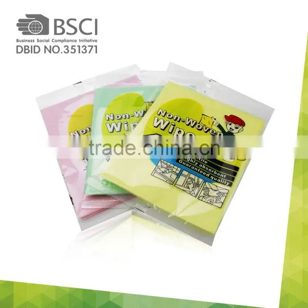 Folded Needle Punched Nonwoven Muli-purpose Cleaning Wipes for Kitchen photo-2