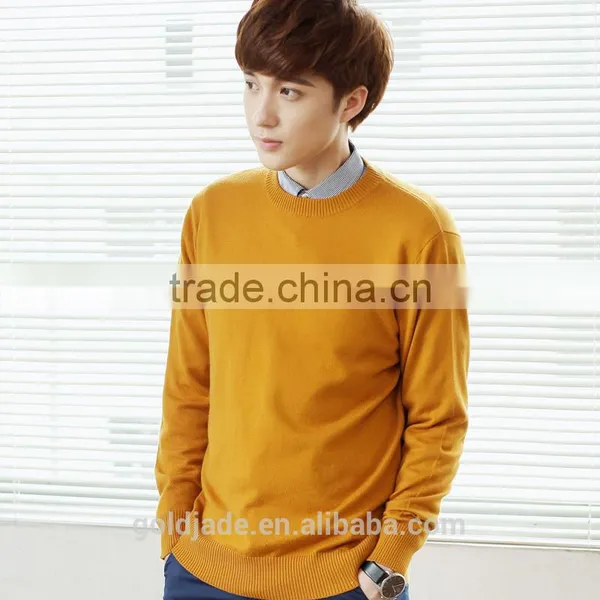 Men Sweater 2017 Custom Cotton Wool Knitted Latest Sweater Designs for Men photo-4