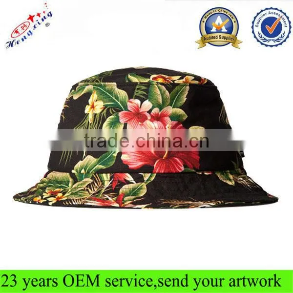 Wholesale Cotton Printing Custom Cheap Bucket Hat photo-6
