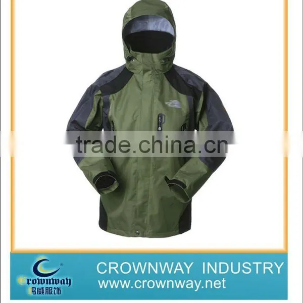 Mens Waterproof Jacket With Nylon Fabric for Winter Season Ski Wear photo-2