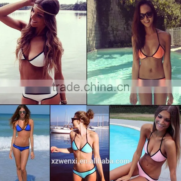 2017 New Design Custom Swimwear Packaging Xxx Hot Sex Bikini Women Beachwear photo-2