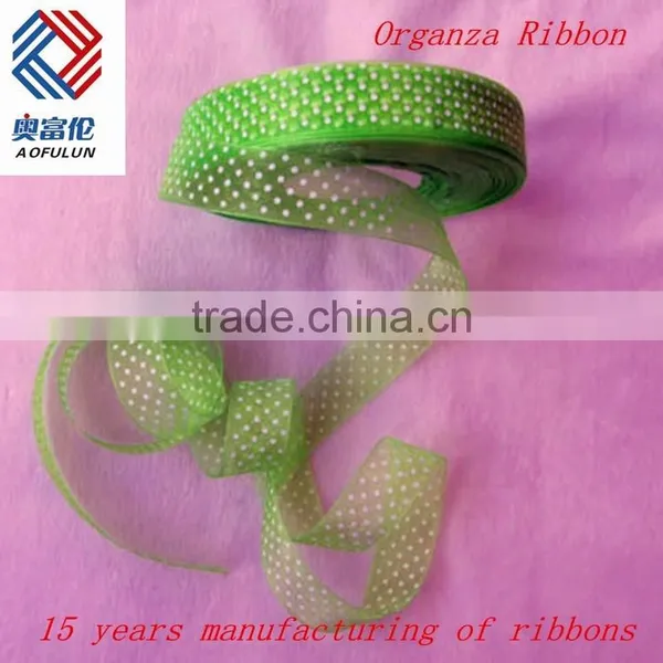 Factory High Quality Organza Ribbon for Holiday in Good Quality photo-4