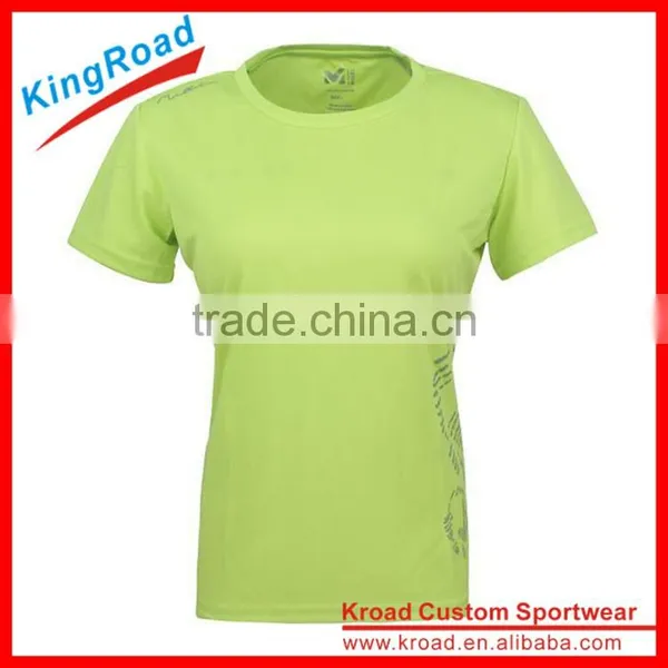 OEM Wholesale Fashion Adult T-shirts for Run and Leisure, Fitness Running t Shirt, Overseas Top photo-2