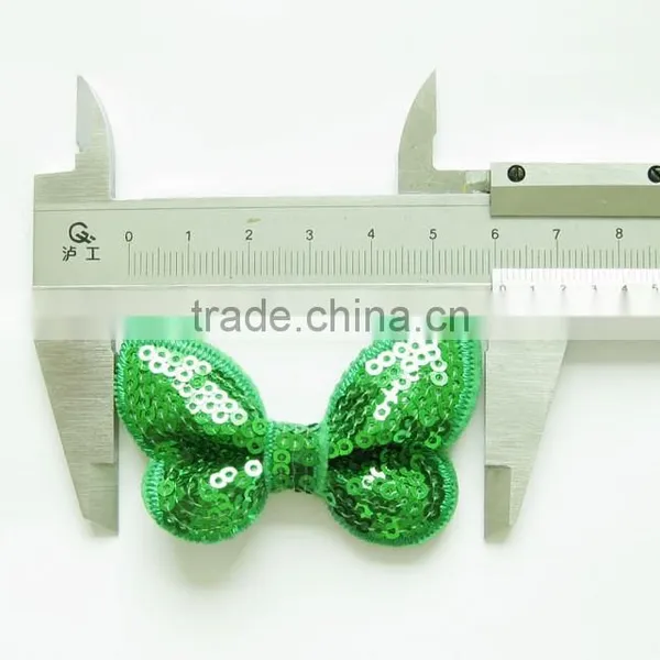 Fast Delivery Hot Various Colors Flower Sequin Baby Girl Bow Headbands for Girl Hair Sequin Cute Colorful Shiny Mixed Acessories photo-3