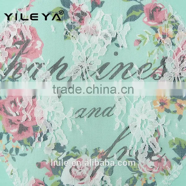 High Fashion Summer Short Sleeve Lace Printed Designed Crochet Top Fashion Blouses 2015, Design Short Sleeves Elegant Blouses photo-6