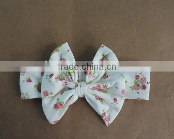 New Designs Baby Hair Bands Boutique Handmade Children Accessories Beautiful Girls Headbands Flower Baby Girls Elastic Headbands photo-5
