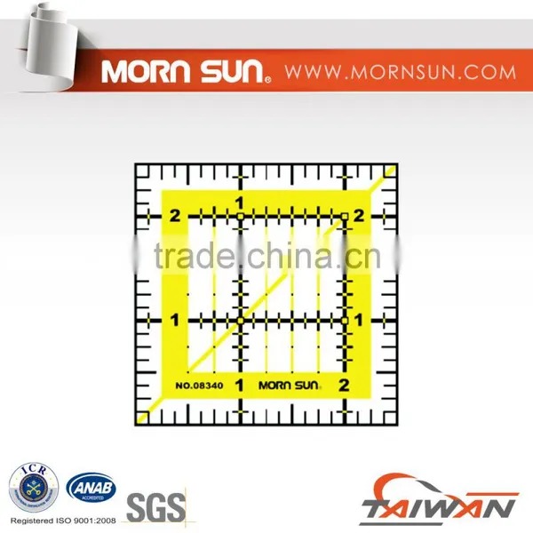 2.5"x2.5" Quilting Ruler for Tailor