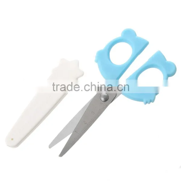 Wholesale Home Office Skyblue Stainless Steel Types Of Scissors photo-2