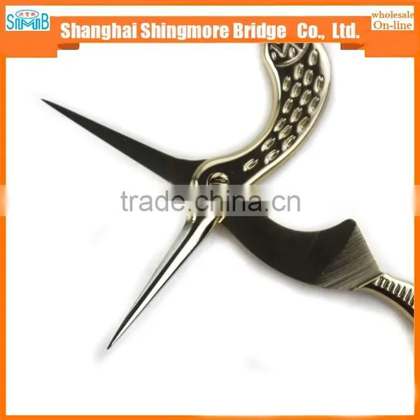 2017 China Supplier Hot Sales Good Quality Overgild Crane Scissors With Cheap Price photo-3