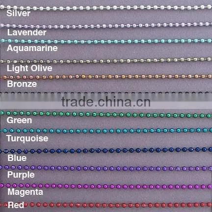 Color Ball Chain Necklace photo-2