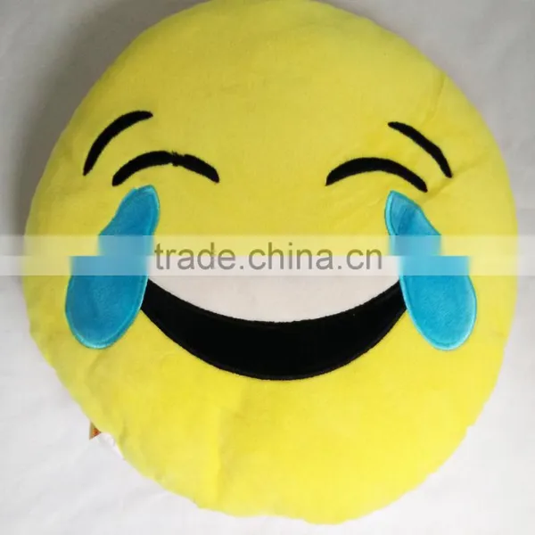 35cm Hot Selling Emoji Cushion Customized Emoji Pillow OEM Emoji Cushion photo-2