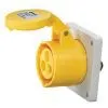 Straight Panel Socket (HTN413-4)