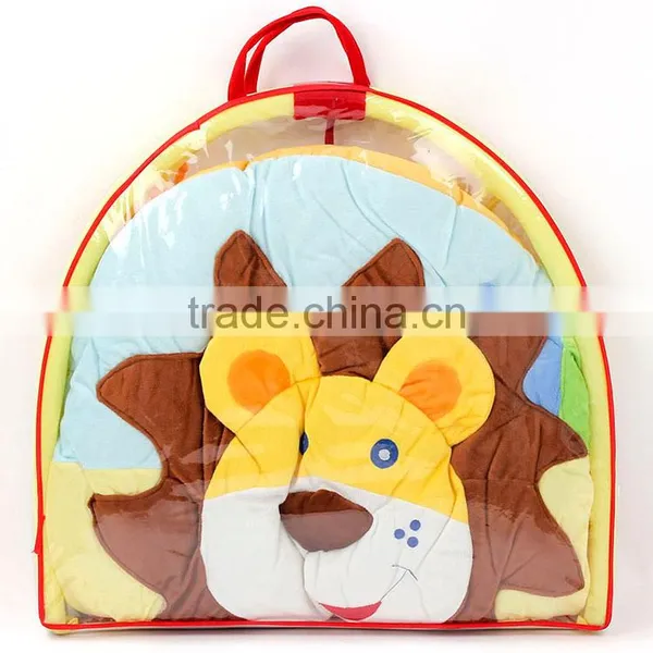 Wholesale Non-toxic Lion Style Musical Gym Baby Kids Play Mat With Hanging Toys M5082203 photo-3
