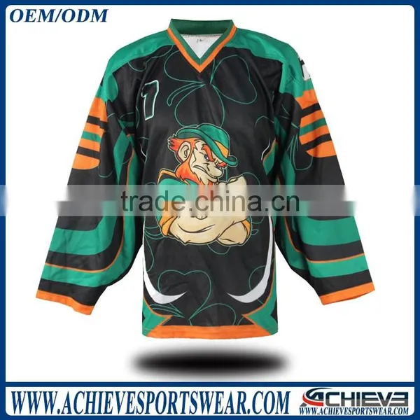 Sublimated Hockey Socks, Ice Hockey Socks With Hook and Loop photo-4