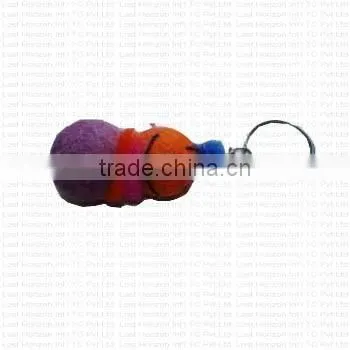 2017 New Arrival Hand Made Key Ring/ New Zealand Sheep Wool Felted Key Ring photo-3
