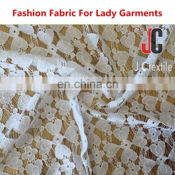 AL8062 Shaoxing JC Wholesale Soft Lace Fabric Nylon Lace Trim Lace Fabric Market in Dubai photo-3