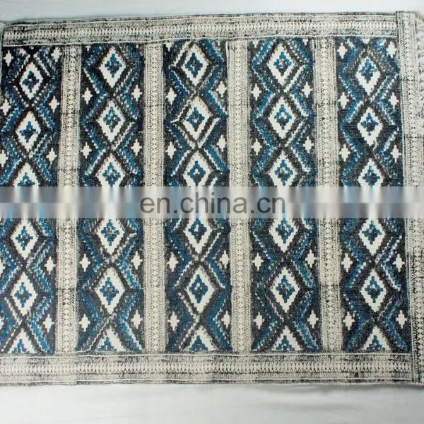 Washable Rugs Rugs for Living Room Carpet Indian Manufacturer Cotton Rug photo-2
