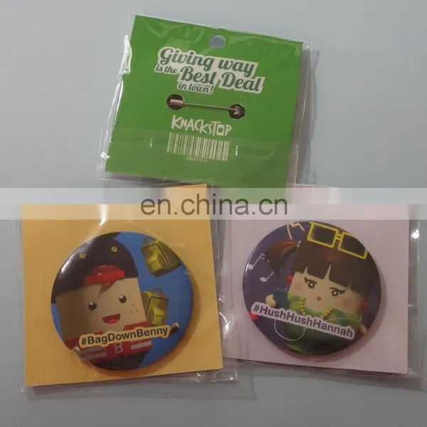 Hot Selling Custom Personnalised Button Pin and Badge in Card Supplies photo-4
