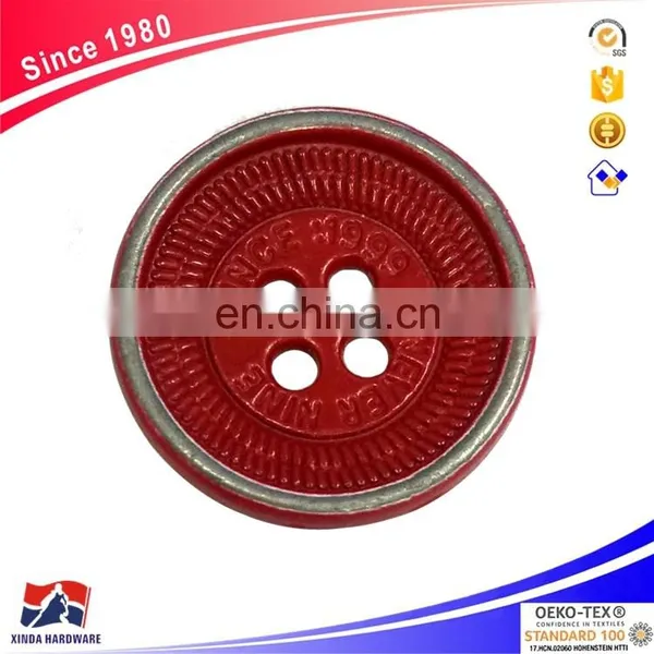 20mm Manufacturer of Custom Metal Alloy Garment Sewing Buttons photo-2