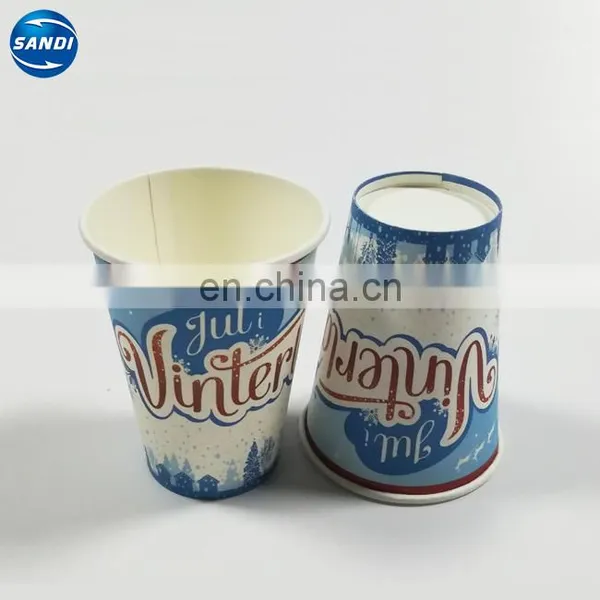 Custom LOGO Printed Disposable Coffee Paper Cup photo-5