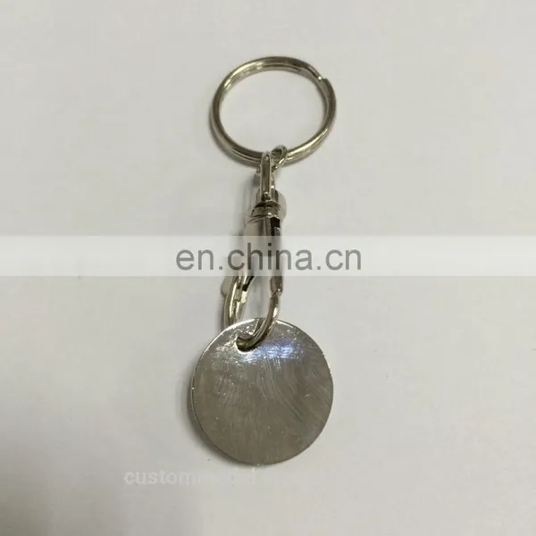 Custom Metal Key Chain With Customized Logo in Silver Finish and Colors Attached With Lobster Clasp photo-3