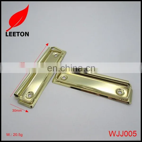 Factory Supply Stationery Accessories 100mm Gold Metal Board Clip photo-2