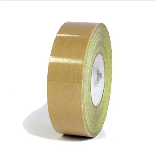 PTFE Coated Fiberglass Fabric Adhesive Tape Rolls