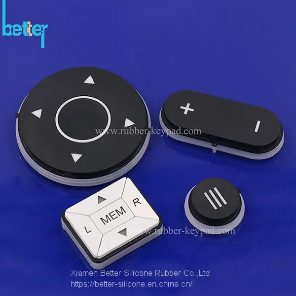 Custom Silicone Rubber P+R Plastic Keypad/keyboard/button Cover