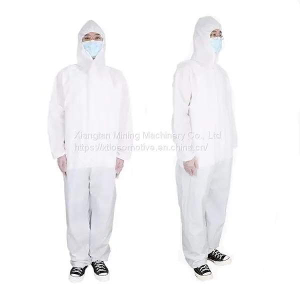Hooded Medical Protection Suit Safety Clothing photo-3
