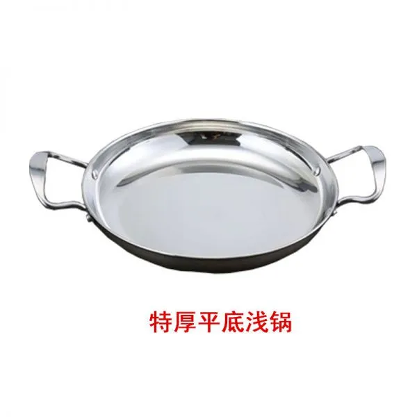 Cheap Stainless Steel Wok Fire Pot Set Soup Pot Steamer Double Layers Triple Layers Cooking Pot Multi-function photo-2