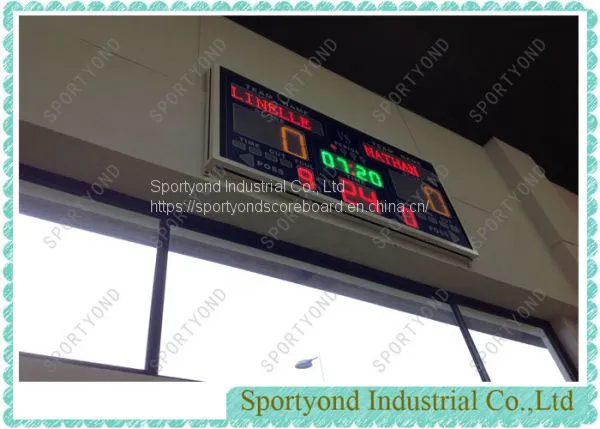 Indoor Wireless Remote Control Basketball Scoreboard